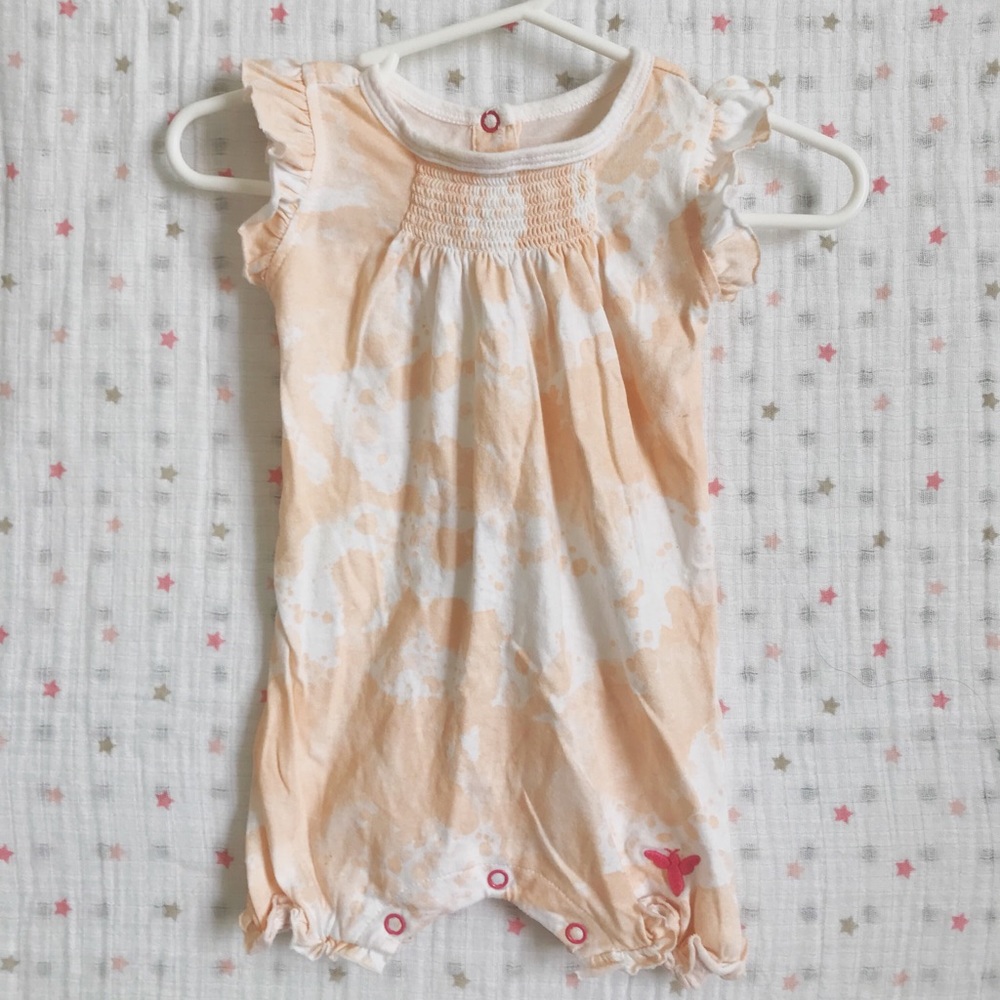 Burt Bees Baby Girl Light Romper One Piece